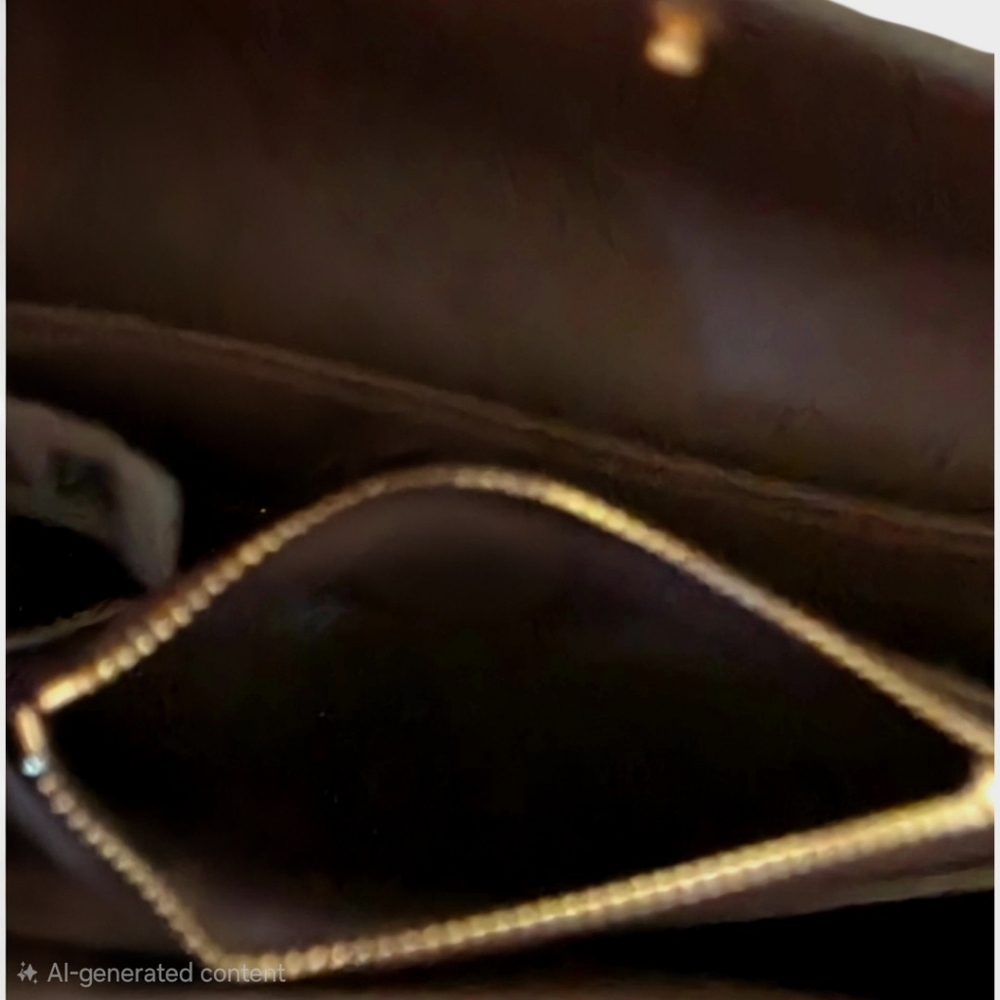 Burberry Brown & Beige Classic Plaid Leather Wallet - Picture 15 of 16